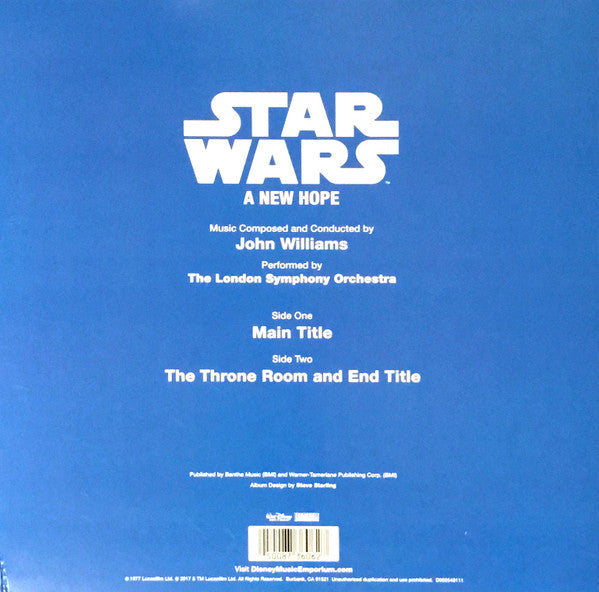 John Williams – Star Wars: A New Hope (Vinyl, 10", 33 ⅓ RPM, Record Store Day, Single, Limited Edition, 2017) – photo 2