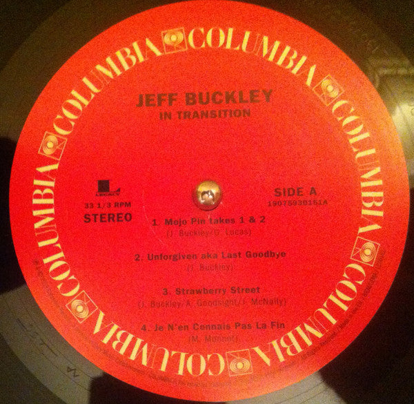 Jeff Buckley – In Transition (Vinyl, LP, Album, Record Store Day, Limited Edition, 2019) – photo 3