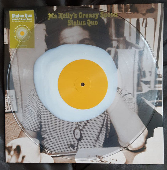 Status Quo – Ma Kelly's Greasy Spoon (Vinyl, LP, Album, Record Store Day, Reissue, Clear & White [Fried Egg], 2020) – photo 5