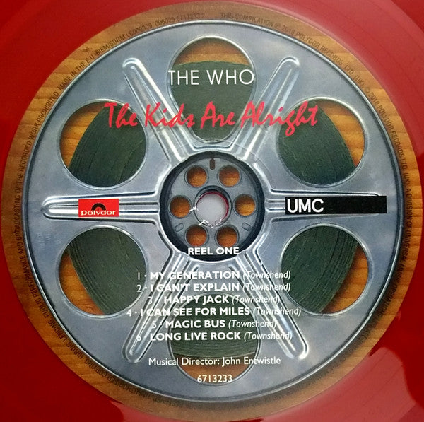 The Who – The Kids Are Alright (Vinyl, LP, Red, Blue, Album, Record Store Day, Reissue, Remastered, 2018) – photo 3