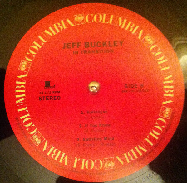 Jeff Buckley – In Transition (Vinyl, LP, Album, Record Store Day, Limited Edition, 2019) – photo 4