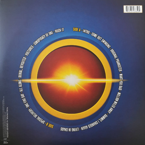 The Offspring – Conspiracy Of One (Vinyl, LP, Album, Deluxe Edition, Limited Edition, Reissue, Yellow Transparent With Red Splatter (20th Anniversary Edition), 2020) – photo 4