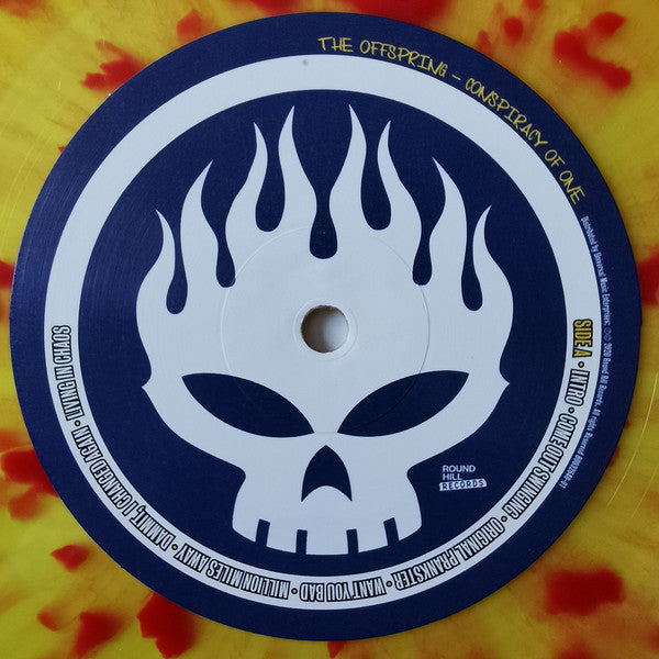 The Offspring – Conspiracy Of One (Vinyl, LP, Album, Deluxe Edition, Limited Edition, Reissue, Yellow Transparent With Red Splatter (20th Anniversary Edition), 2020) – photo 5