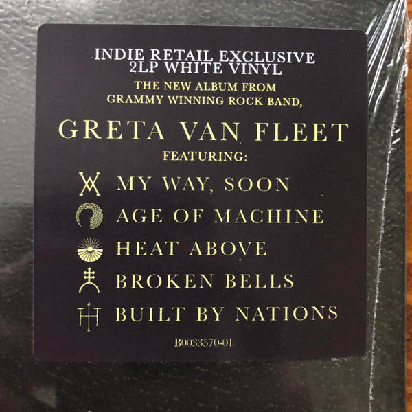 Greta Van Fleet – The Battle At Garden's Gate (Vinyl, 2xLP, Album, Limited Edition, White, 2021) – photo 4