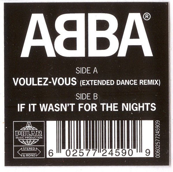 ABBA – Voulez-Vous (Extended Dance Remix) (Vinyl, 7", 45 RPM, Single, Picture Disc, Reissue, 2019) – photo 3