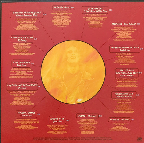 Various – The Crow (Original Motion Picture Soundtrack) (Vinyl, LP, Single Sided, Etched, Album, Limited Edition, Reissue, Repress, Red Text Labels, 2020) – photo 3