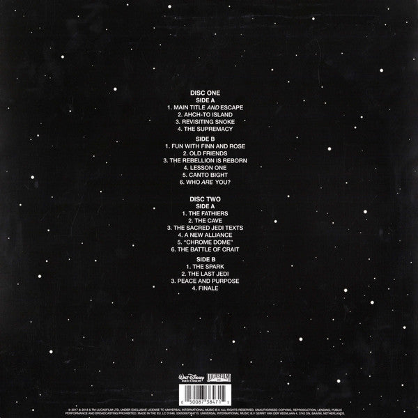 John Williams – Star Wars: The Last Jedi (Original Motion Picture Soundtrack) (Vinyl, 2xLP, Album, 2018) – photo 4