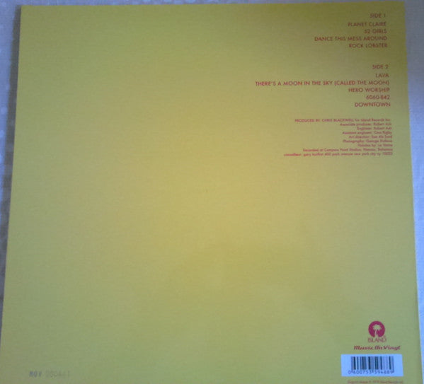 The B-52's – The B-52's (Vinyl, LP, Album, Limited Edition, Numbered, Reissue, Yellow, 180gram, 2015) – photo 2
