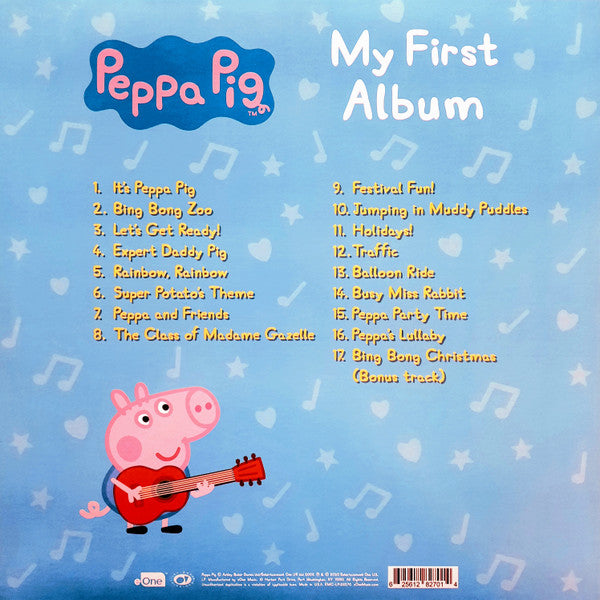 Peppa Pig – My First Album (Vinyl, LP, Album, Limited Edition, Pink/Magenta Split, 2020) – photo 2