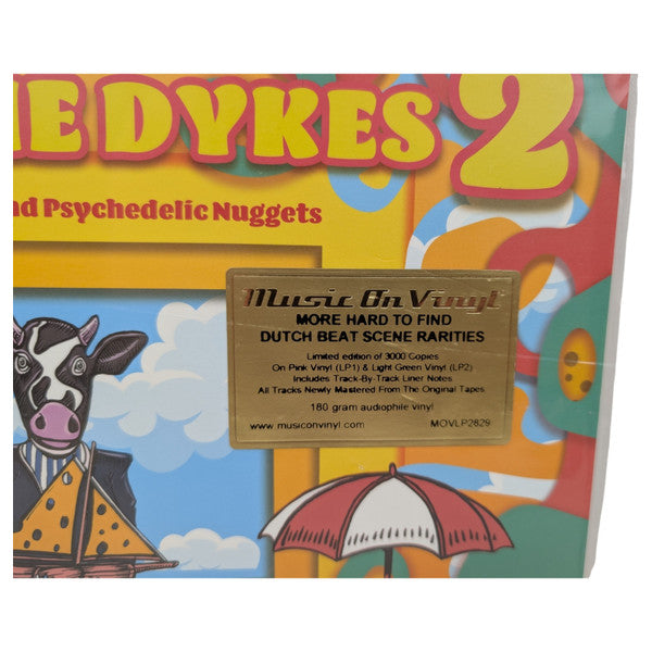 Various – Behind The Dykes 2 (More Beat, Blues And Psychedelic Nuggets From The Lowlands 1966-1971) (Vinyl, LP, Mono, Pink, Light Green, Record Store Day, Compilation, Limited Edition, Numbered, 2021) – photo 4