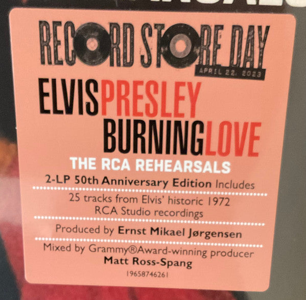 Elvis Presley – Burning Love (The RCA Rehearsals) (Vinyl, 2xLP, Record Store Day, 2023) – photo 3