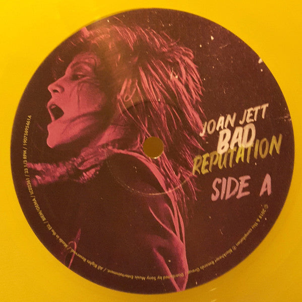 Joan Jett – Bad Reputation (Vinyl, LP, Compilation, Numbered, Yellow, Transparent, 2018) – photo 4