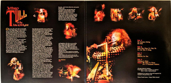 Jethro Tull – Nothing Is Easy: Live At The Isle Of Wight 1970 (Vinyl, 2xLP, Limited Edition, Numbered, Reissue, Orange Transparent, 180 gram, 2020) – photo 2
