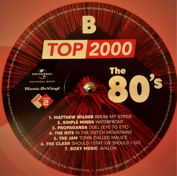 Various – Top 2000: The 80's (Vinyl, 2xLP, Compilation, Limited Edition, Numbered, Pink, 2020) – photo 5