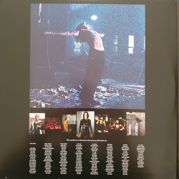 Various – The Crow (Original Motion Picture Soundtrack) (Vinyl, LP, Single Sided, Etched, Album, Limited Edition, Reissue, Repress, Red Text Labels, 2020) – photo 2