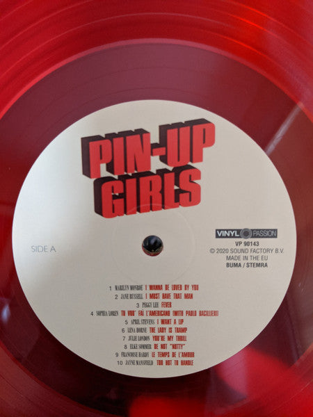 Various – Pin-Up Girls - Too Hot To Handle (Vinyl, LP, Compilation, Red, 2020) – photo 3
