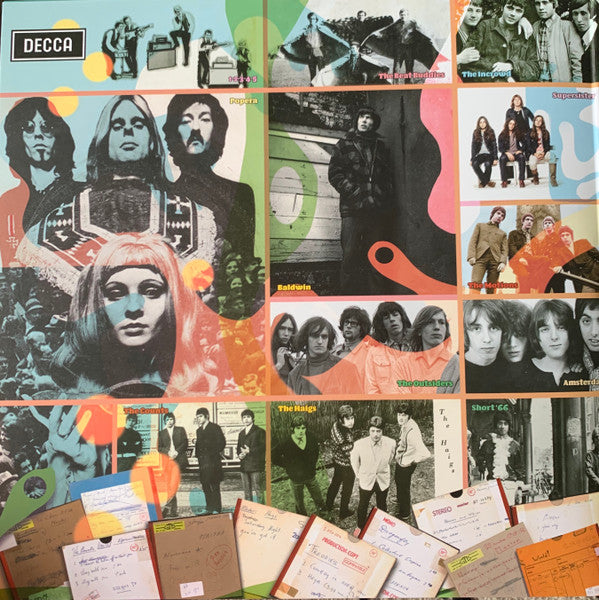 Various – Behind The Dykes (Beat, Blues And Psychedelic Nuggets From The Lowlands 1964-1972) (Vinyl, 2xLP, Album, Record Store Day, Compilation, Limited Edition, Numbered, Mono, Yellow & Turquoise, 2020) – photo 2