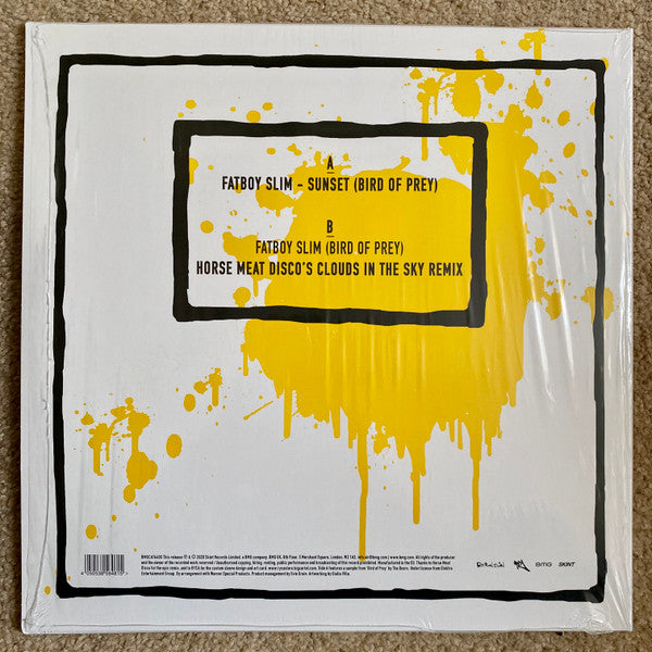 Fatboy Slim – Sunset (Bird Of Prey)  (Vinyl, 12", 45 RPM, Record Store Day, Limited Edition, Orange, 2020) – photo 2
