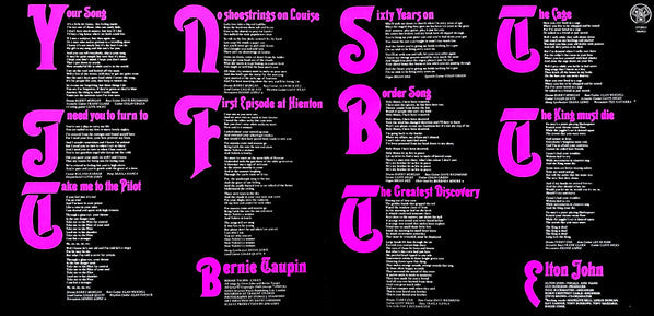 Elton John – Elton John (Vinyl, LP, Album, Reissue, Remastered, Purple Translucent, 180g, Compilation, Record Store Day, Limited Edition, Gatefold, 50th Anniversary, 2020) – photo 2
