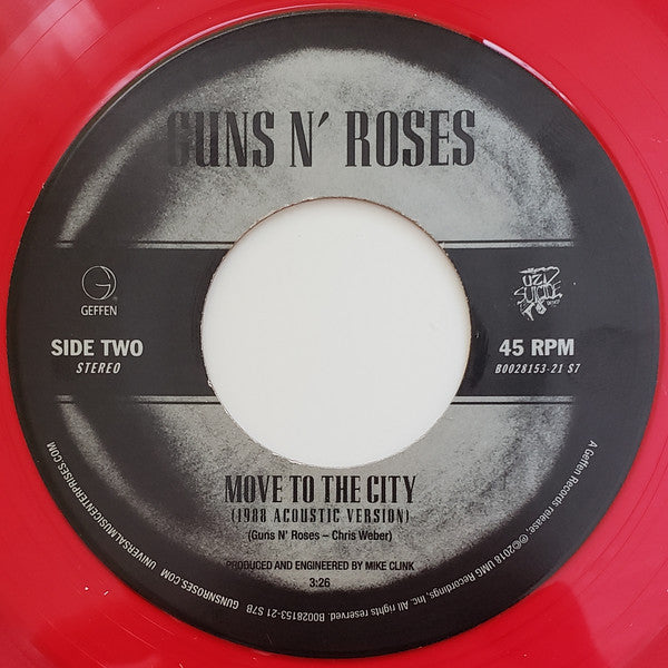 Guns N' Roses – Shadow Of Your Love (Vinyl, 7", Record Store Day, Single, Limited Edition, Red, 2018) – photo 4