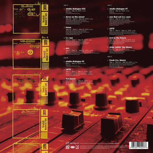 The Stooges – Highlights From The Fun House Sessions (Vinyl, 2xLP, Album, Limited Edition, Numbered, Special Edition, Multicolored Swirl, 2017) – photo 4