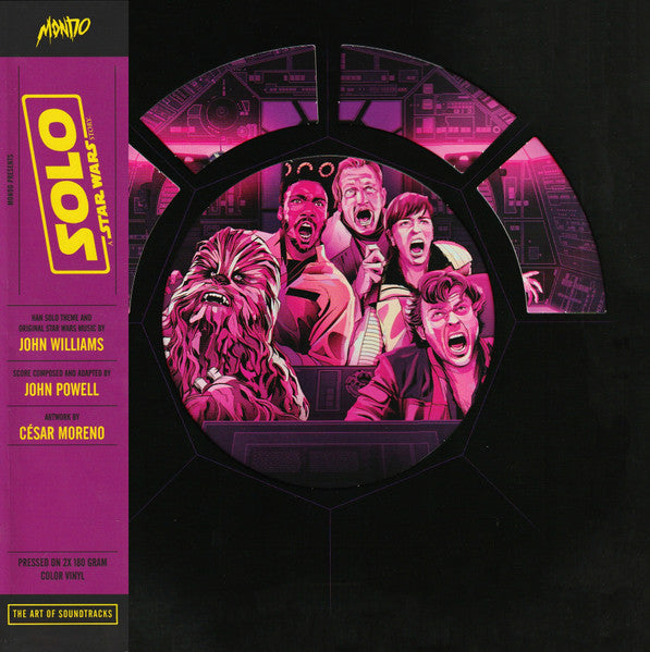 John Williams, John Powell – Solo: A Star Wars Story (Original Motion Picture Soundtrack) (Vinyl, 2xLP, Album, Limited Edition, Special Edition, Blue with White Splatter (Hyper Space), 180g, 2021)