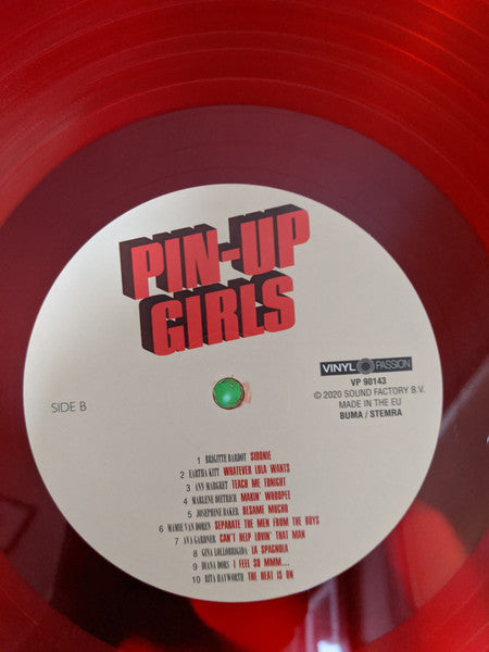 Various – Pin-Up Girls - Too Hot To Handle (Vinyl, LP, Compilation, Red, 2020) – photo 4