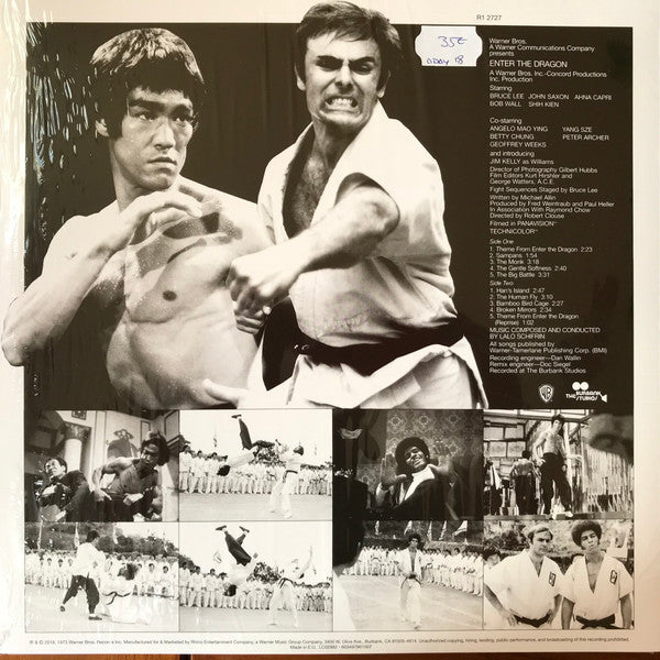 Lalo Schifrin – Enter The Dragon (Original Sound Track From The Motion Picture) (Vinyl, LP, Album, Record Store Day, Limited Edition, Picture Disc, Reissue, 45th Anniversary, 2018) – photo 3