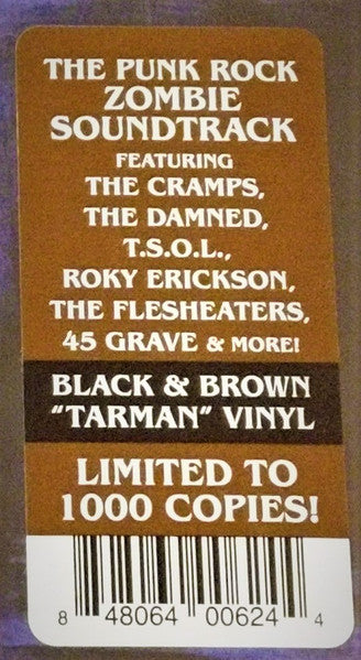 Various – The Return Of The Living Dead (Original Soundtrack) (Vinyl, LP, Album, Limited Edition, Reissue, Black & Brown "Tarman", 2017) – photo 3