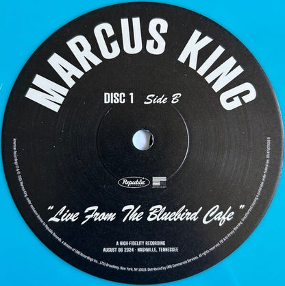Marcus King Live From The Bluebird Cafe 2LP RSD 2025 Deep Sky Vinyl new&Sealed