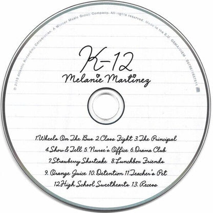 MELANIE MARTINEZ - K-12 SOFTPACK  CD+DVD NEW & Sealed